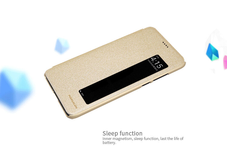 Nillkin Sparkle flipové pouzdro pro Huawei P20 - šedé