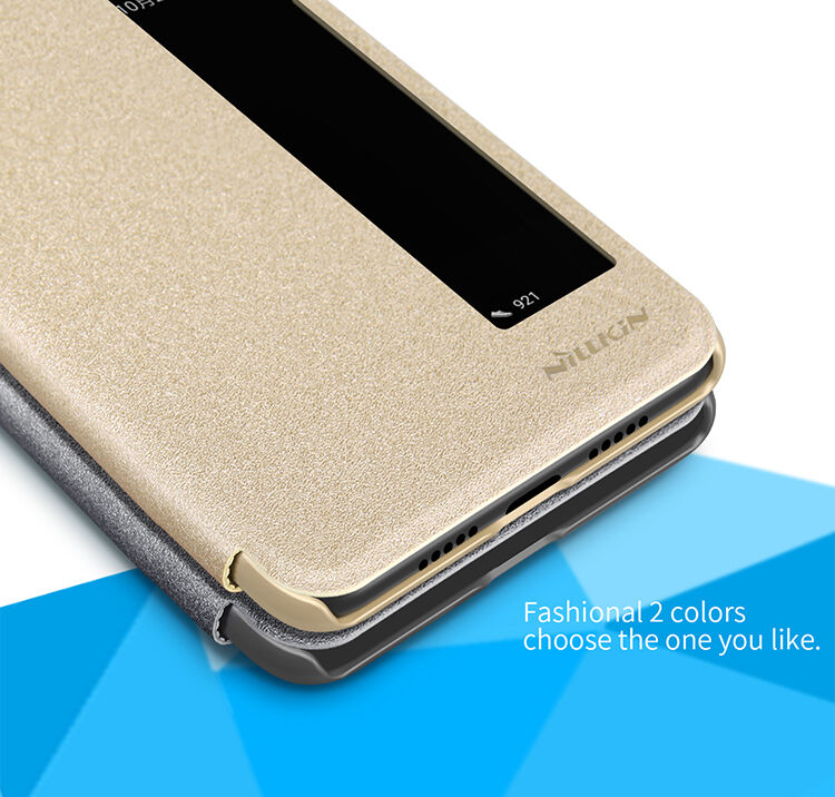 Nillkin Sparkle flipové pouzdro pro Huawei P20 - šedé
