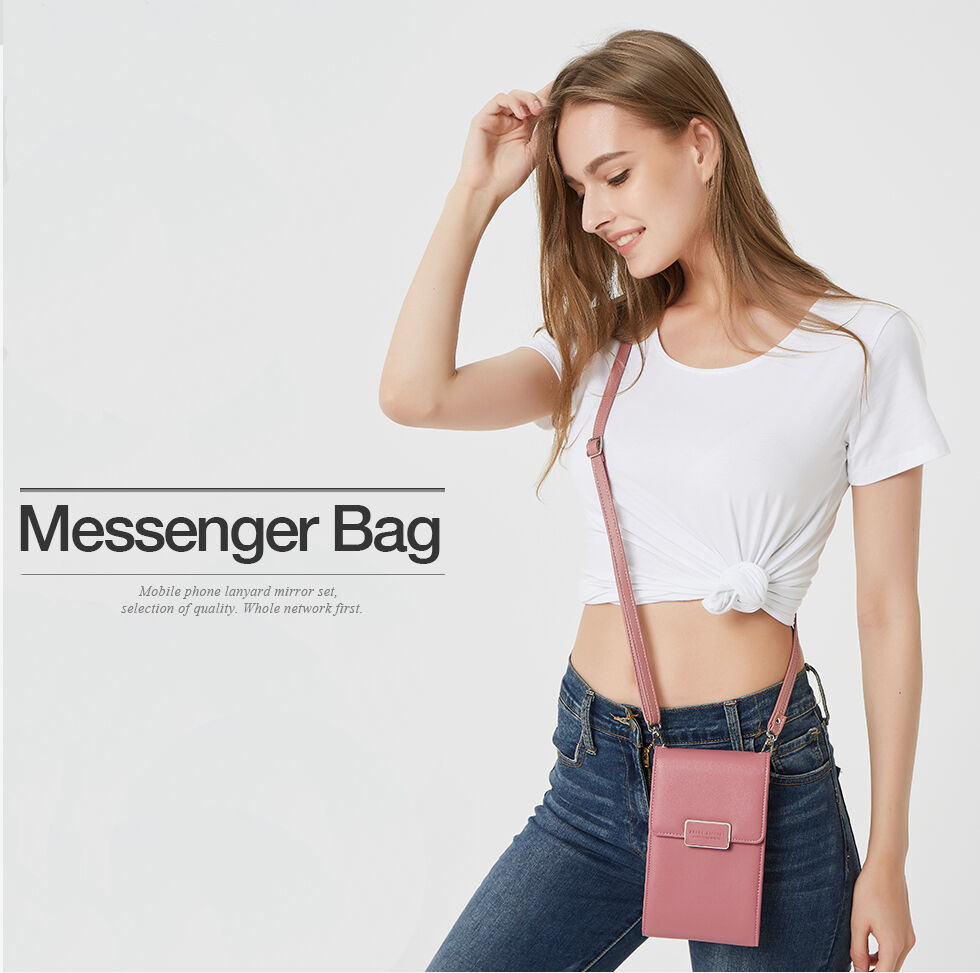Musubo taška/kabelka přes rameno 17 x 11 cm - růžová