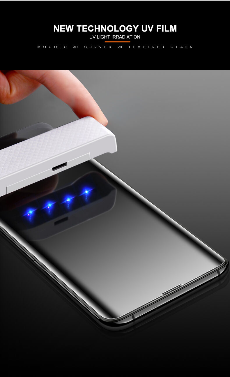 Mocolo Tvrzené sklo 3D pro Samsung Galaxy S10 - čiré