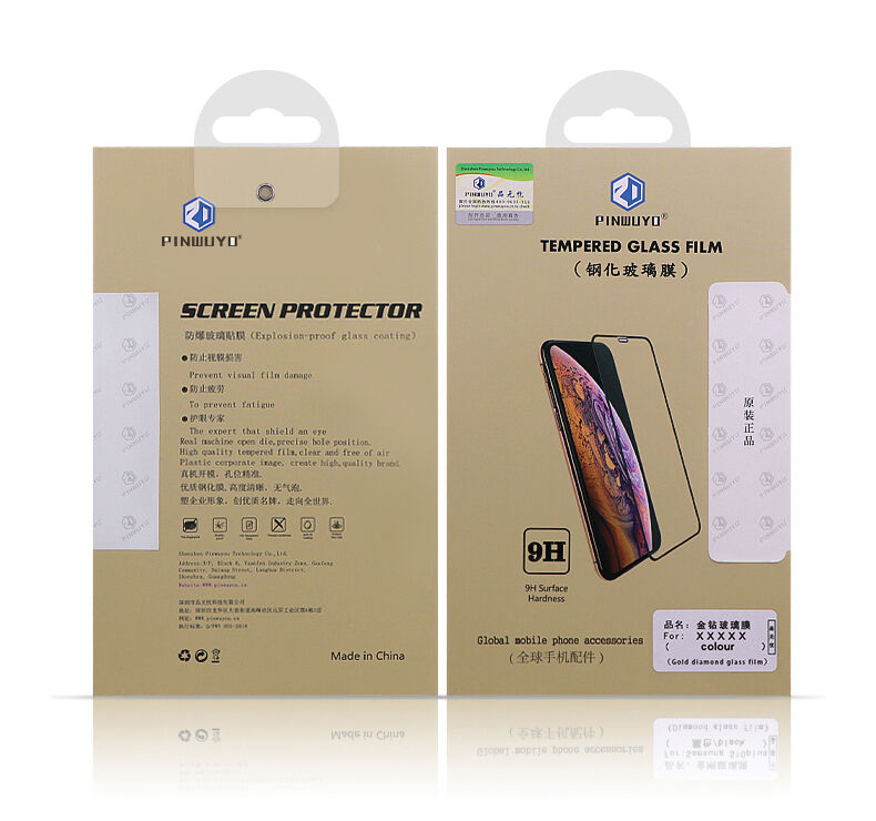 Pinwuyo Tvrzené sklo 3D pro Xiaomi Mi 9 - černé