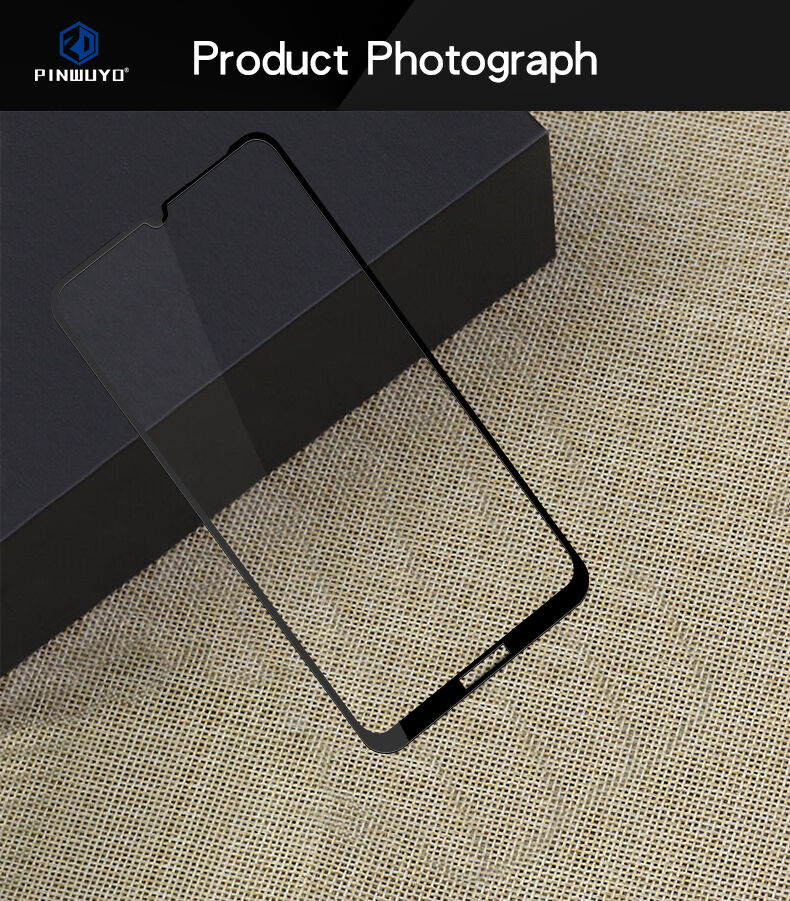 Pinwuyo Tvrzené sklo 2,5D pro Huawei Y6 (2019) - černé
