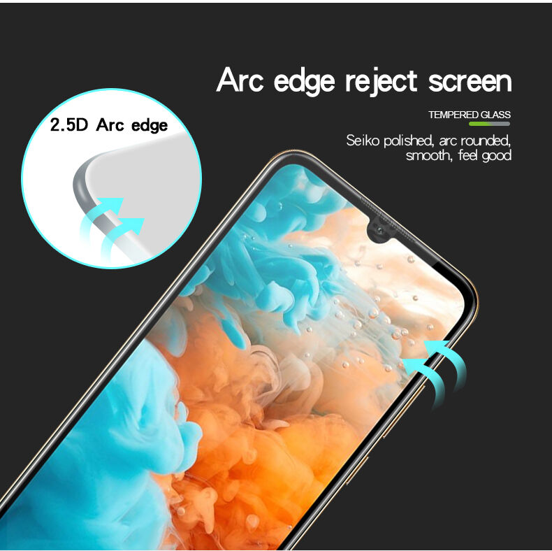 Pinwuyo Tvrzené sklo 2,5D pro Huawei Y6 (2019) - černé