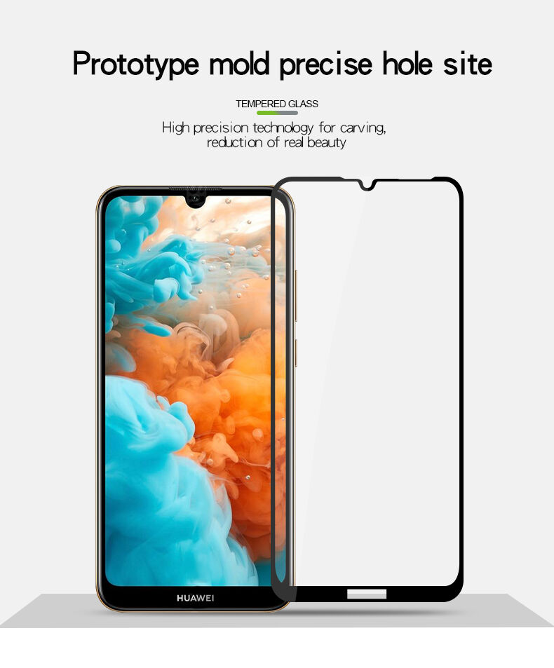 Pinwuyo Tvrzené sklo 2,5D pro Huawei Y6 (2019) - černé