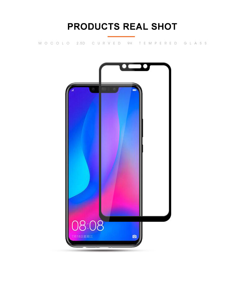 Mocolo Tvrzené sklo 3D pro Huawei Nova 3i - černé
