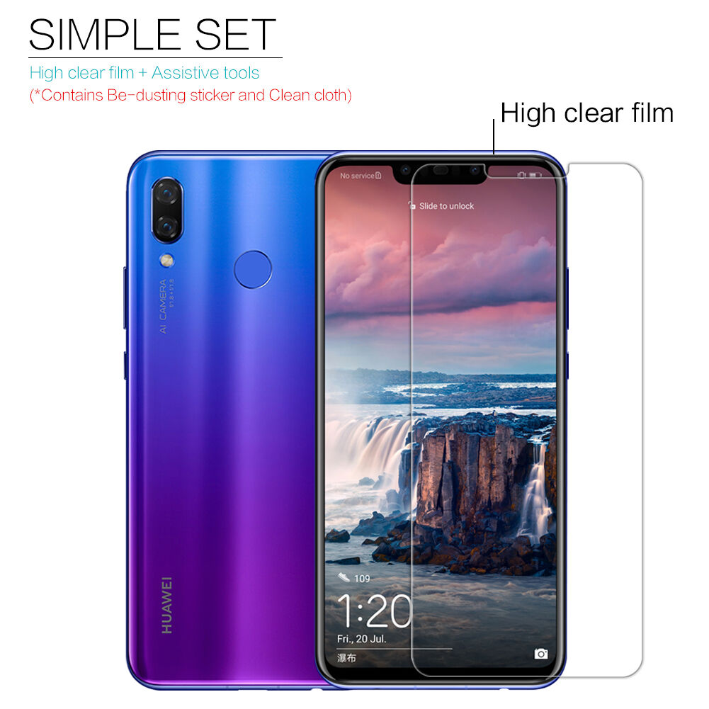 Nillkin Ochranná fólie anti-fingerprint pro Huawei Nova 3 - čirá