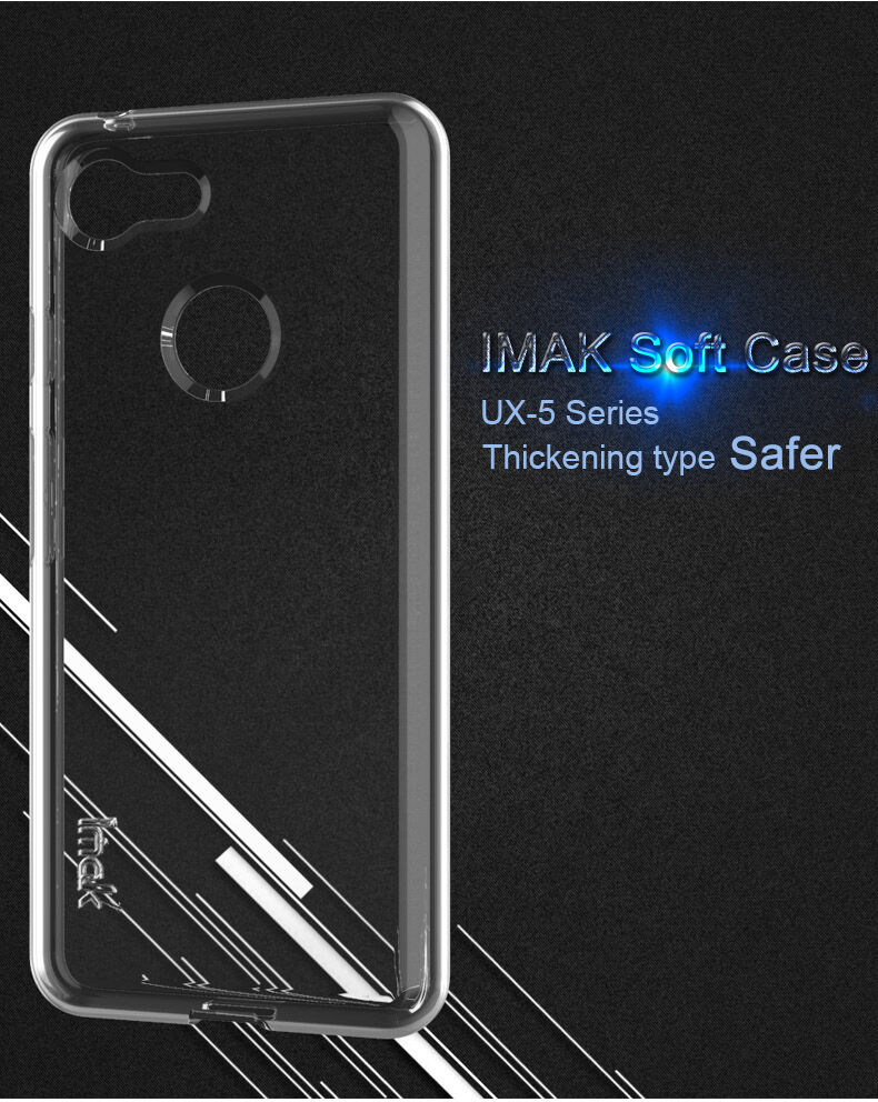 Imak plastový kryt pro Google Pixel 3XL - transparentní