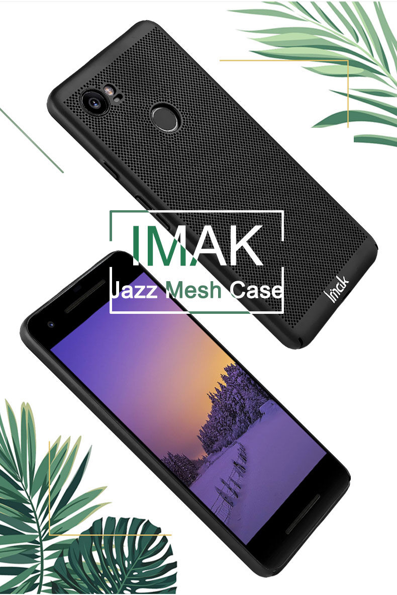 Imak plastový kryt s větráním pro Google Pixel 2XL - černý