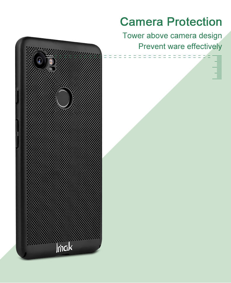 Imak plastový kryt s větráním pro Google Pixel 2XL - černý