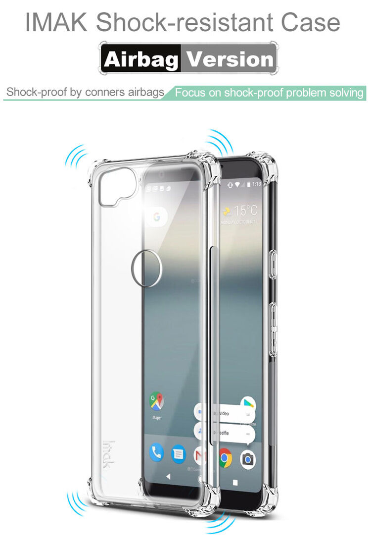 Imak nárazuvzdorný kryt pro Google Pixel 2 - transparentní