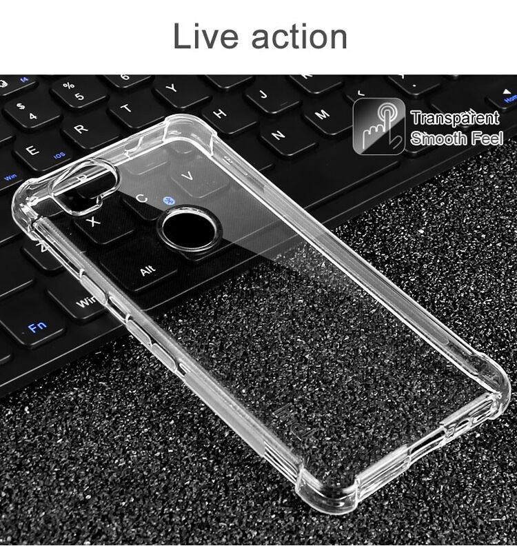 Imak nárazuvzdorný kryt pro Google Pixel 2 - transparentní