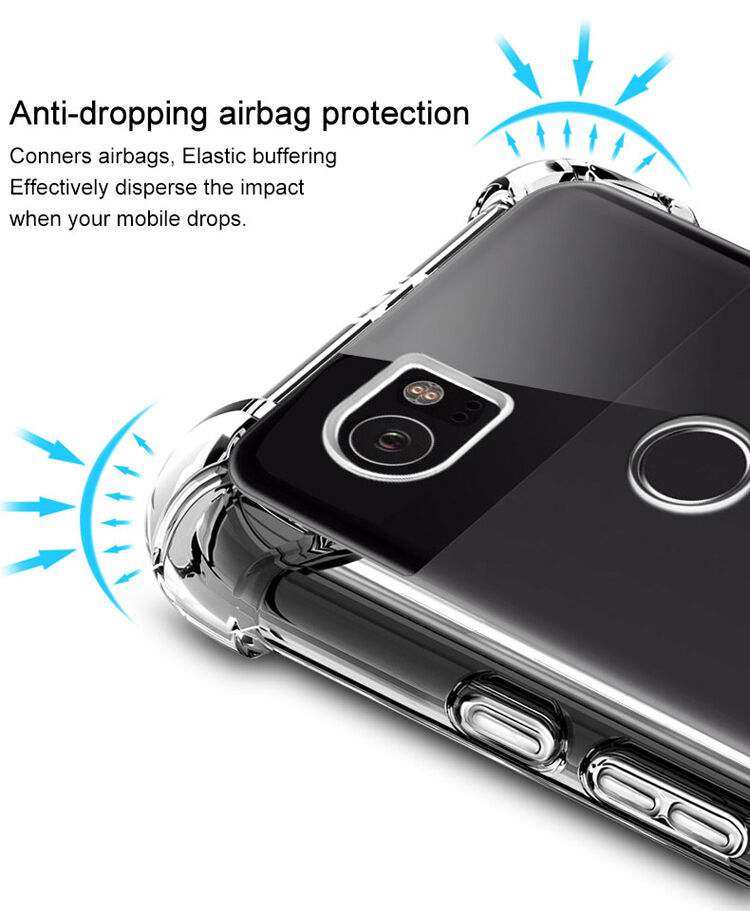 Imak nárazuvzdorný kryt pro Google Pixel 2XL - transparentní