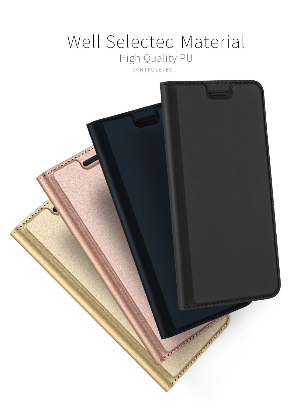 Dux Ducis Skin Pro flipové pouzdro pro Google Pixel 2 - růžovozlaté