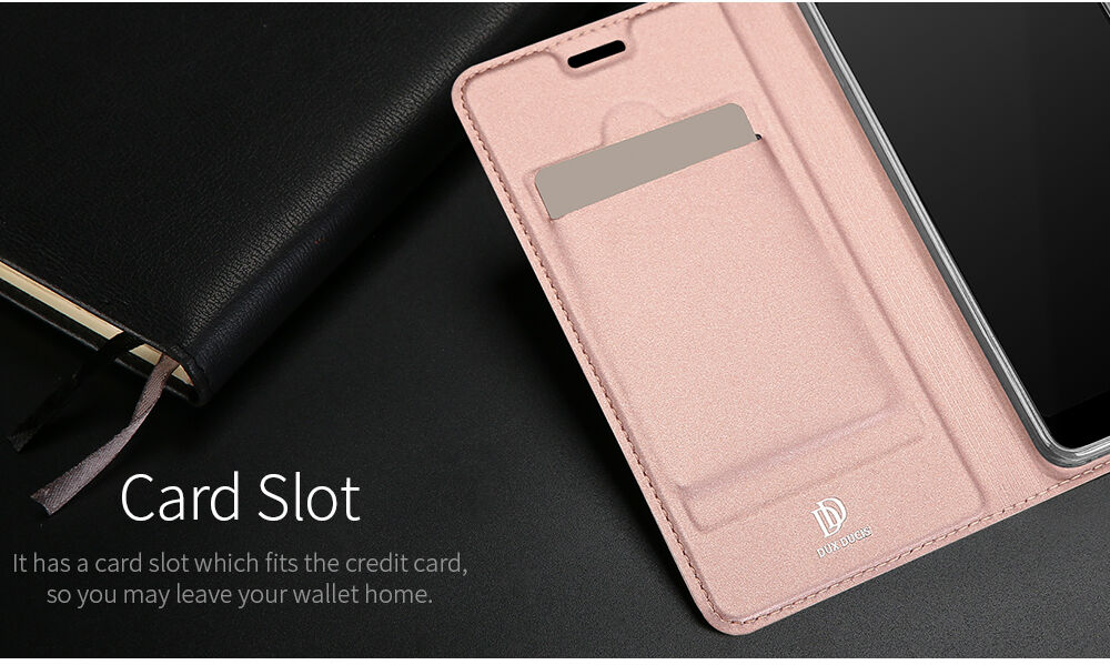 Dux Ducis Skin Pro flipové pouzdro pro Google Pixel 2 - růžovozlaté