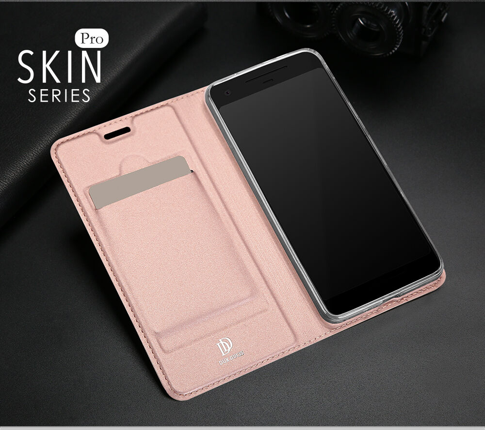 Dux Ducis Skin Pro flipové pouzdro pro Google Pixel 2 - růžovozlaté