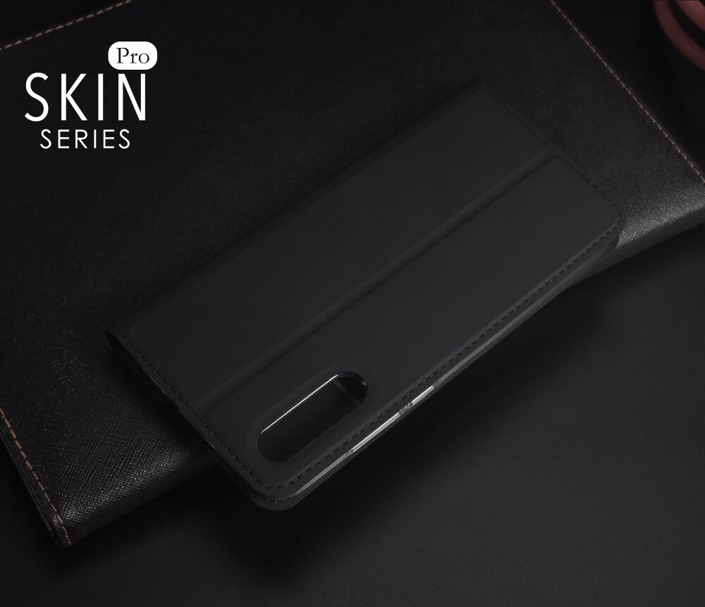 Dux Ducis Skin Pro kožené pouzdro pro Xiaomi Mi 9 - tmavěmodré