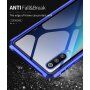 Kryt s kovovým rámečkem a tvrzeným sklem pro Xiaomi Mi 9 - černý