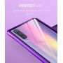 Kryt s kovovým rámečkem a tvrzeným sklem pro Xiaomi Mi 9 - černý
