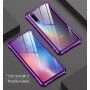 Kryt s kovovým rámečkem a tvrzeným sklem pro Xiaomi Mi 9 - černý