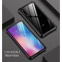 Kryt s kovovým rámečkem a tvrzeným sklem pro Xiaomi Mi 9 - černý