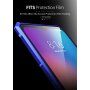 Kryt s kovovým rámečkem a tvrzeným sklem pro Xiaomi Mi 9 - modrý
