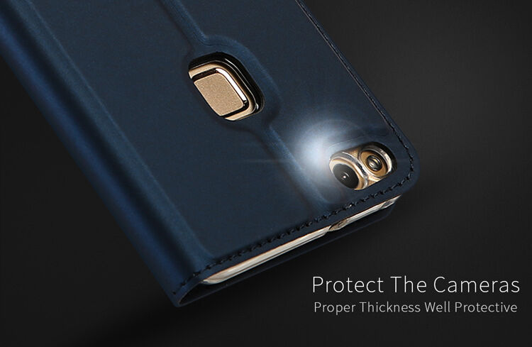 Dux Ducis Skin Pro flipové pouzdro pro Huawei P10 Lite - tmavěmodré