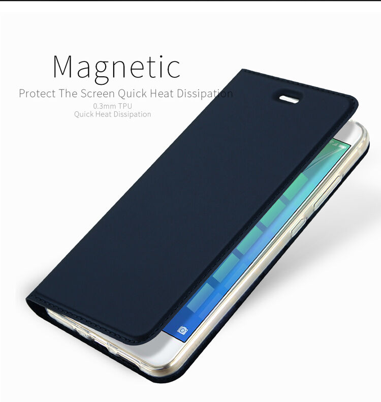 Dux Ducis Skin Pro flipové pouzdro pro Huawei P10 Lite - tmavěmodré