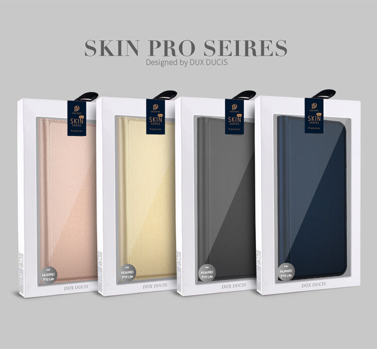 Dux Ducis Skin Pro flipové pouzdro pro Huawei P10 Lite - tmavěmodré