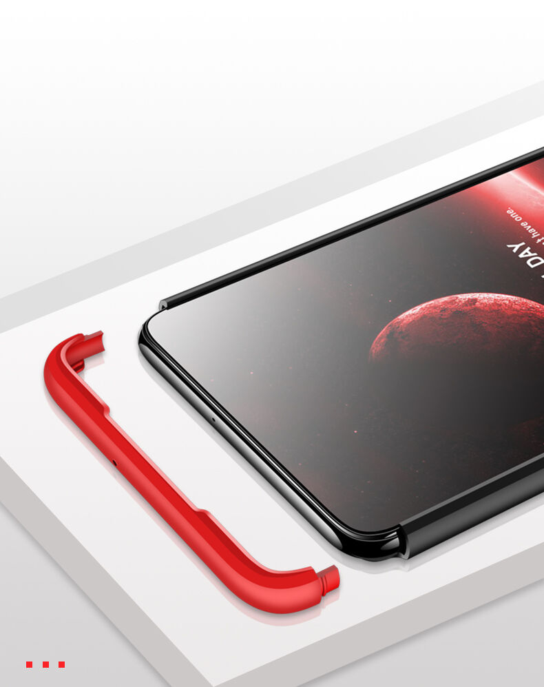 GKK složený kryt z tvrdého plastu pro Huawei P30 - červený