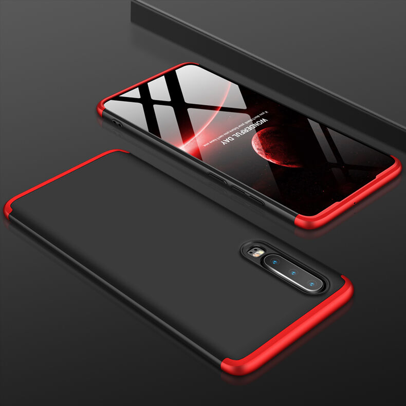 GKK složený kryt z tvrdého plastu pro Huawei P30 - červený