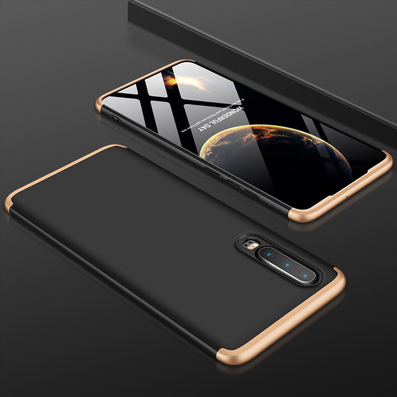 GKK složený kryt z tvrdého plastu pro Huawei P30 - červený