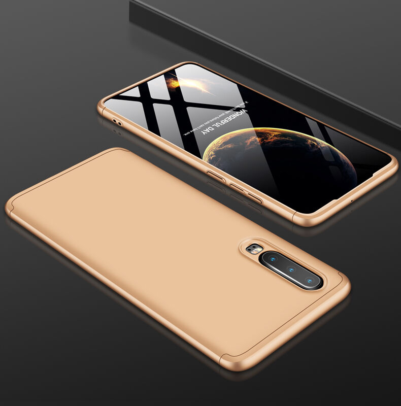 GKK složený kryt z tvrdého plastu pro Huawei P30 - červený