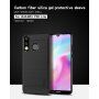 Mofi kryt s broušenou texturou pro Huawei P30 Lite - černý