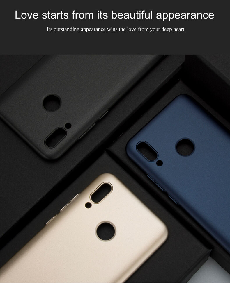 Lenuo Leshield plastový kryt pro Honor 10 Lite / Huawei P Smart (2019) - zlatý