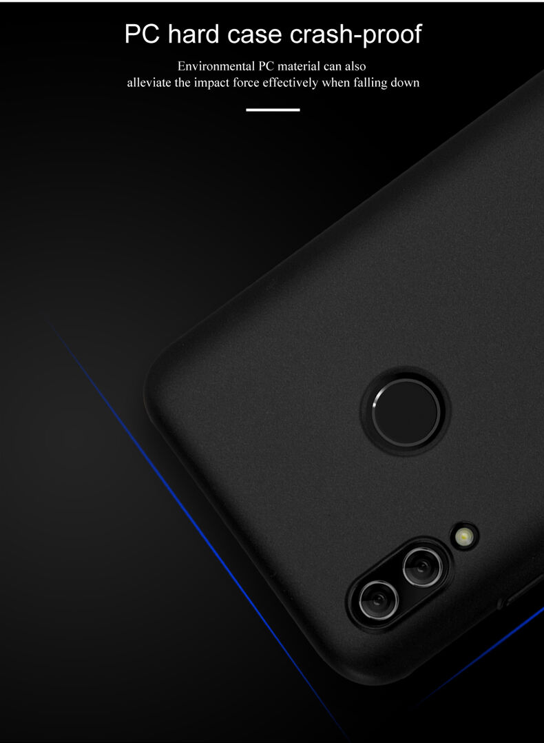Lenuo Leshield plastový kryt pro Honor 10 Lite / Huawei P Smart (2019) - černý