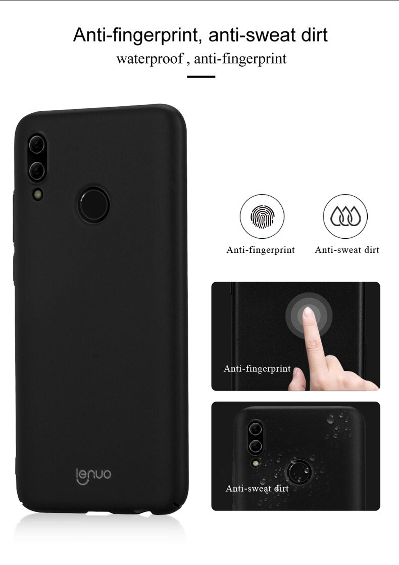 Lenuo Leshield plastový kryt pro Honor 10 Lite / Huawei P Smart (2019) - černý