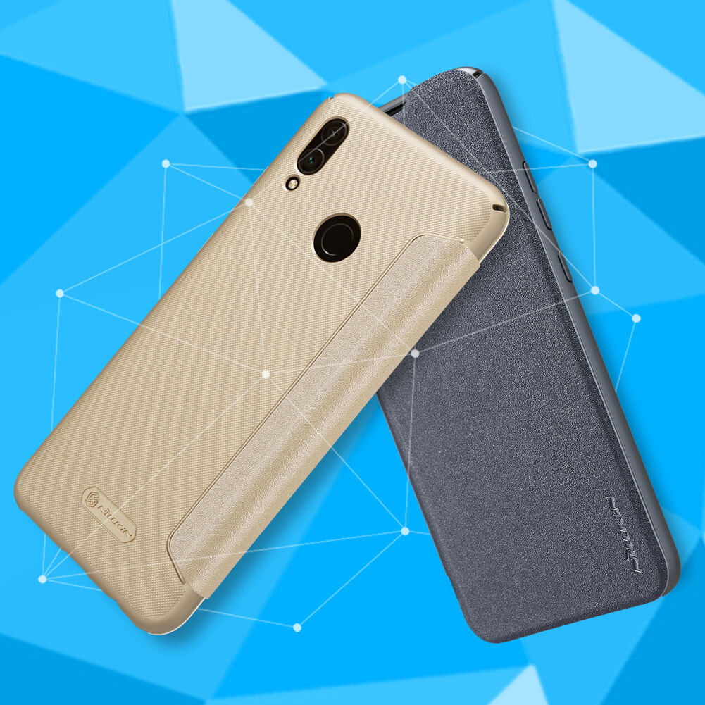Nillkin Sparkle flipové pouzdro pro Honor 10 Lite - šedé