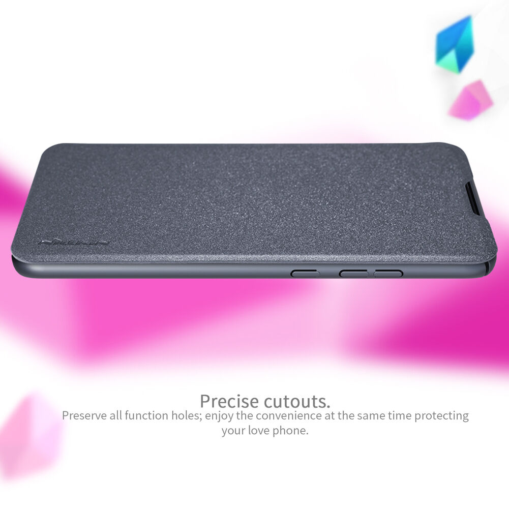 Nillkin Sparkle flipové pouzdro pro Honor 10 Lite - šedé
