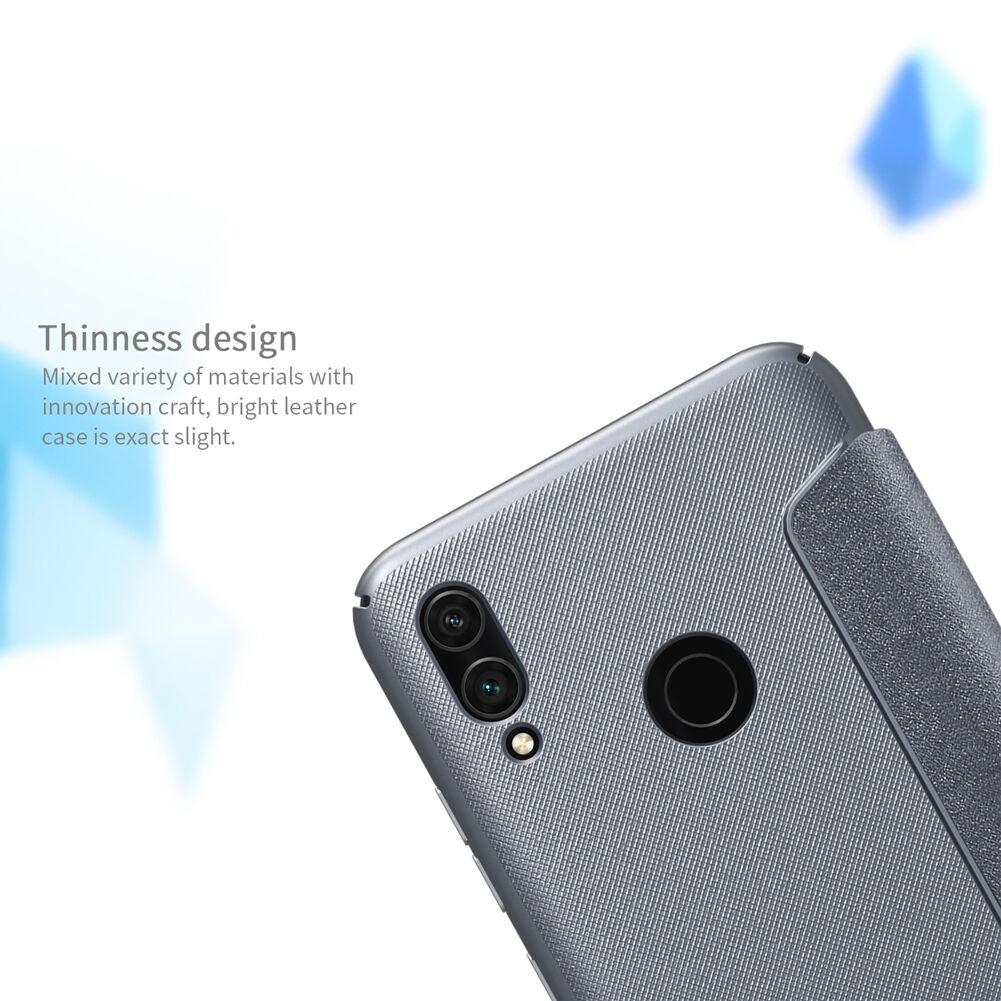 Nillkin Sparkle flipové pouzdro pro Honor 10 Lite - šedé