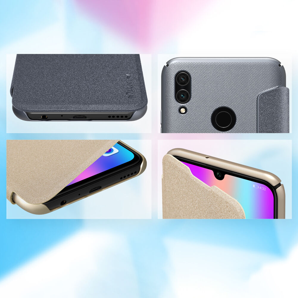 Nillkin Sparkle flipové pouzdro pro Honor 10 Lite - šedé