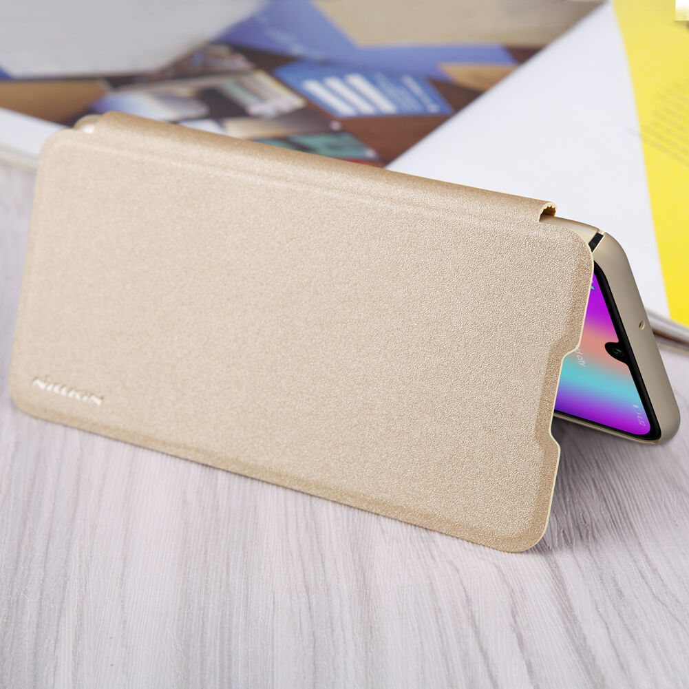 Nillkin Sparkle flipové pouzdro pro Honor 10 Lite - šedé