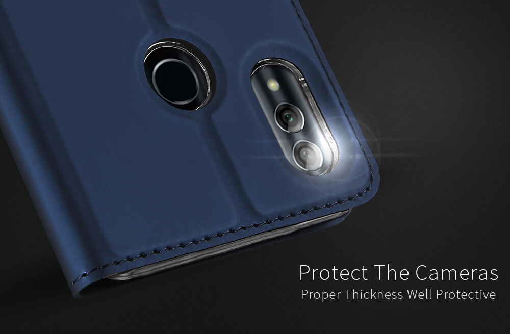 Dux Ducis Skin Pro flipové pouzdro pro Honor 10 Lite - tmavěmodré