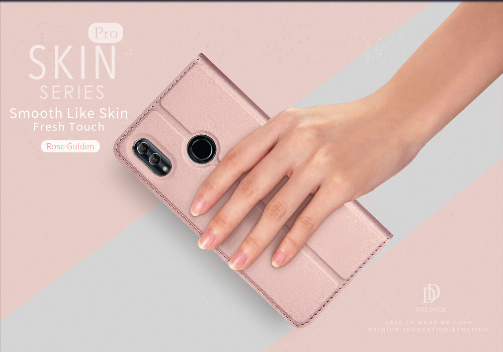 Dux Ducis Skin Pro flipové pouzdro pro Honor 10 Lite - zlaté