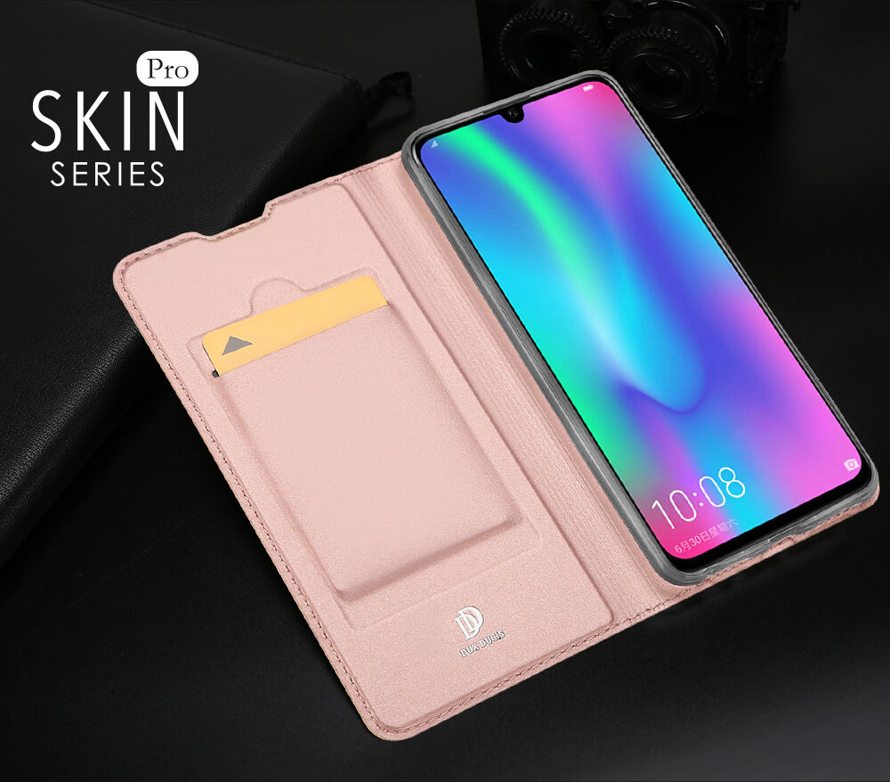Dux Ducis Skin Pro flipové pouzdro pro Honor 10 Lite - zlaté