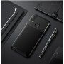 Plastový kryt s texturou karbonu pro Huawei Nova 3i - tmavěmodrý
