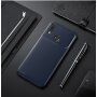 Plastový kryt s texturou karbonu pro Huawei Nova 3i - tmavěmodrý