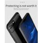 Ipaky plastový kryt s texturou karbonu pro Honor 10 - černý