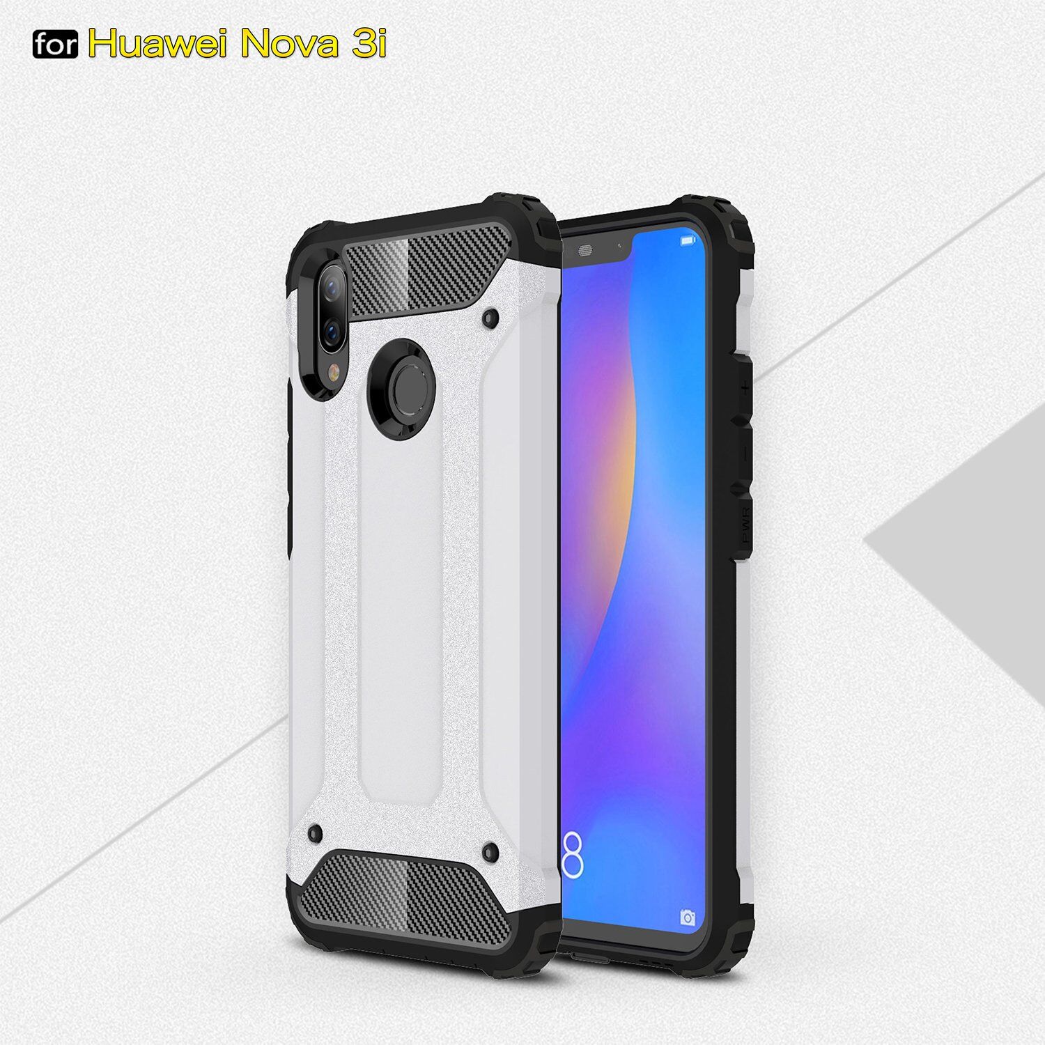 Super odolný kryt Armor pro Huawei Nova 3i - růžovozlatý