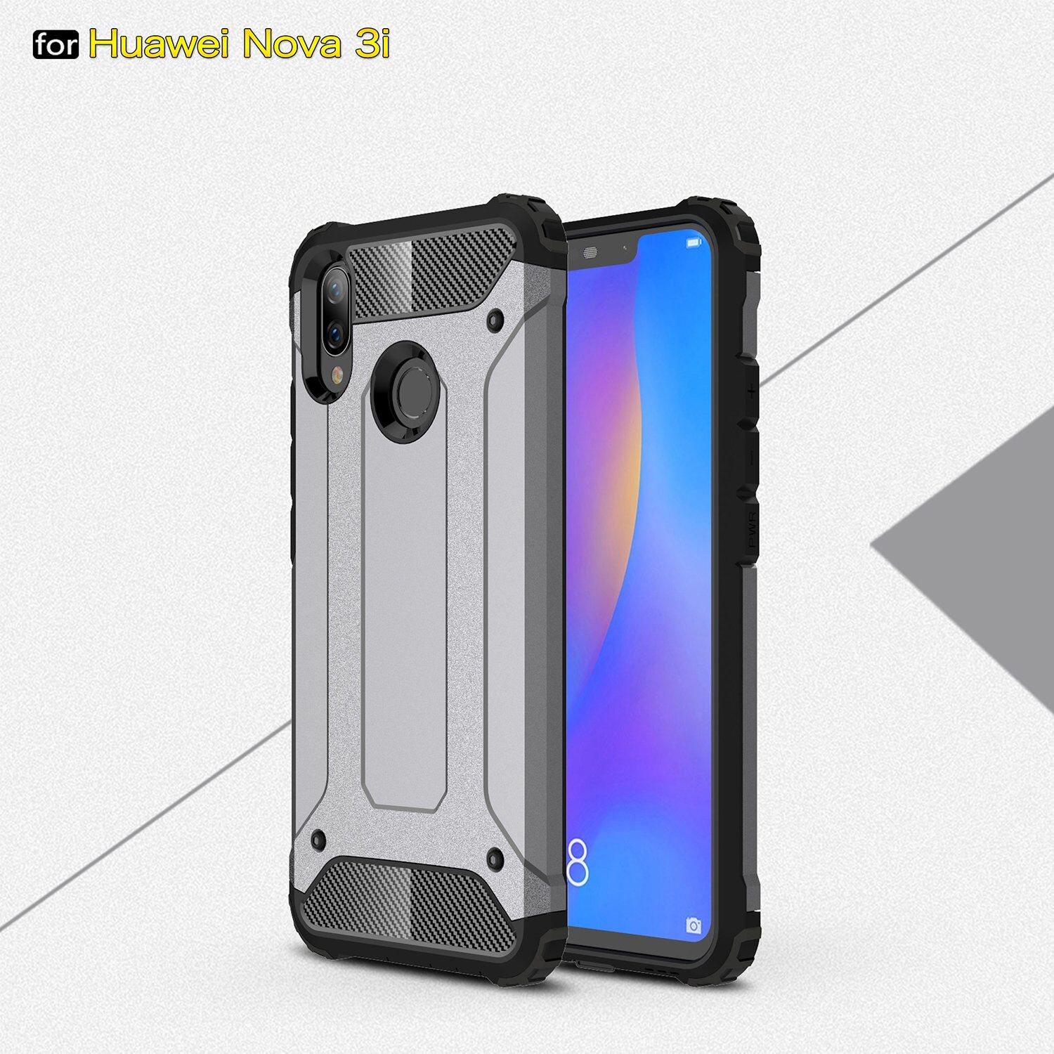 Super odolný kryt Armor pro Huawei Nova 3i - růžovozlatý