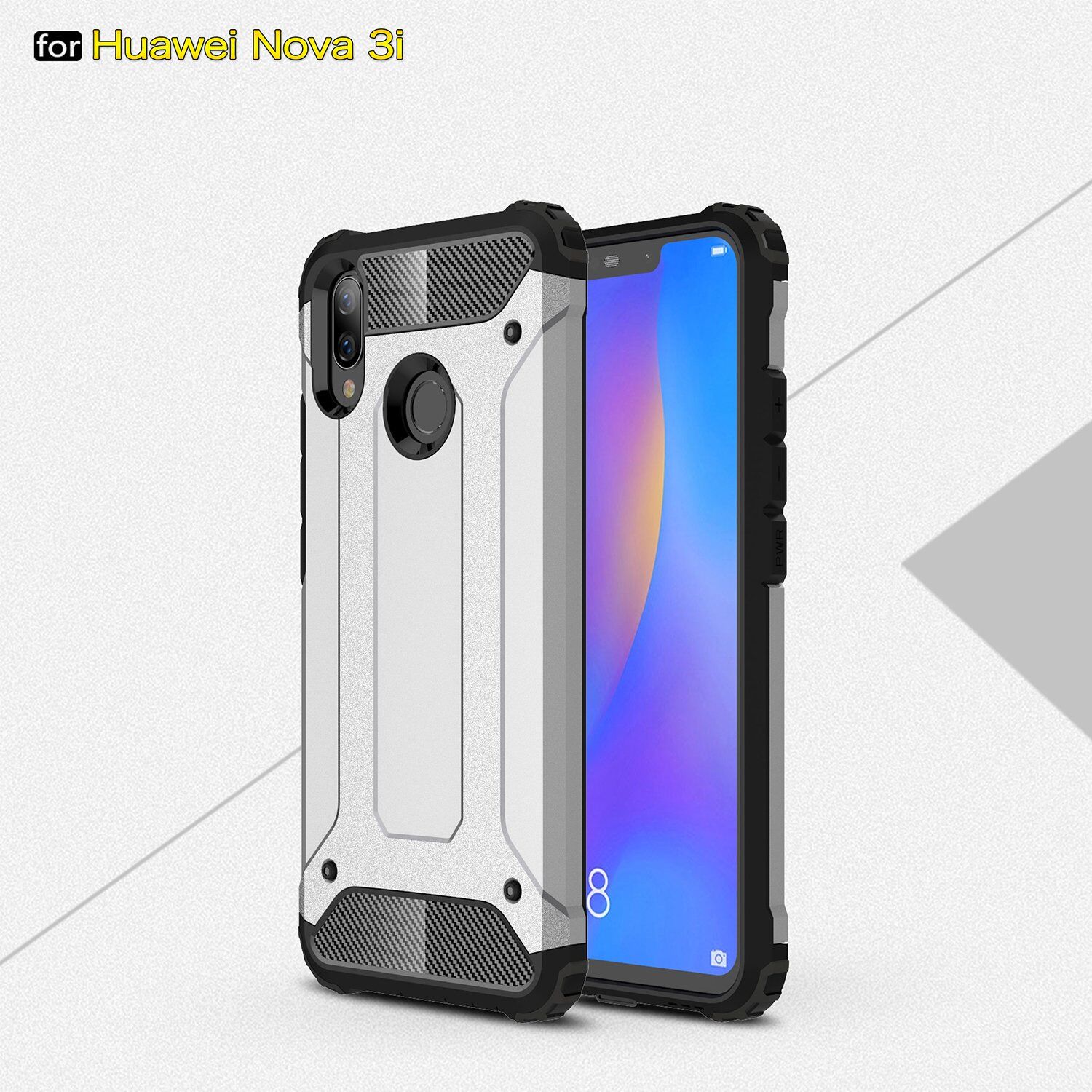 Super odolný kryt Armor pro Huawei Nova 3i - růžovozlatý
